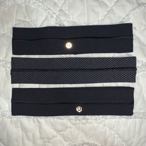 3 Lululemon headbands